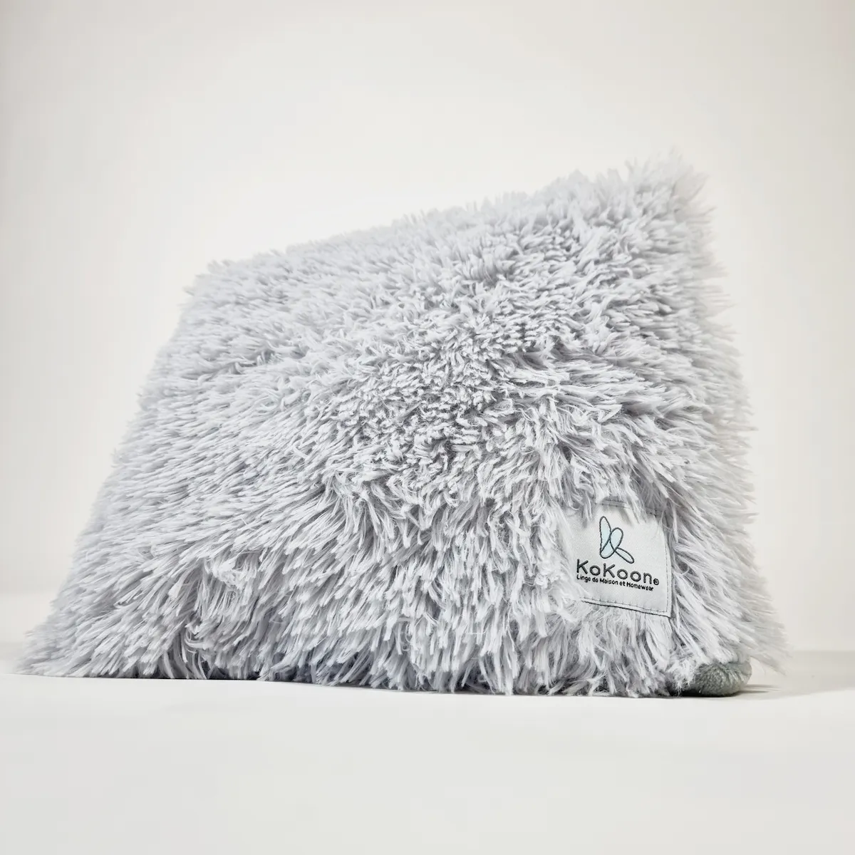 Coussin De Canapé Fluffy gris | 45x45 cm