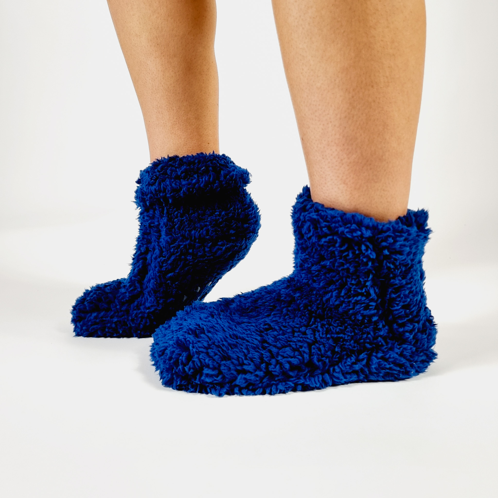 Chaussettes Cocooning Moumoute bleues