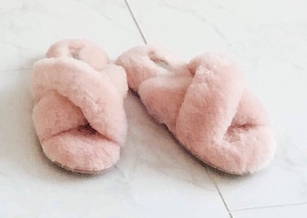 plush slippers